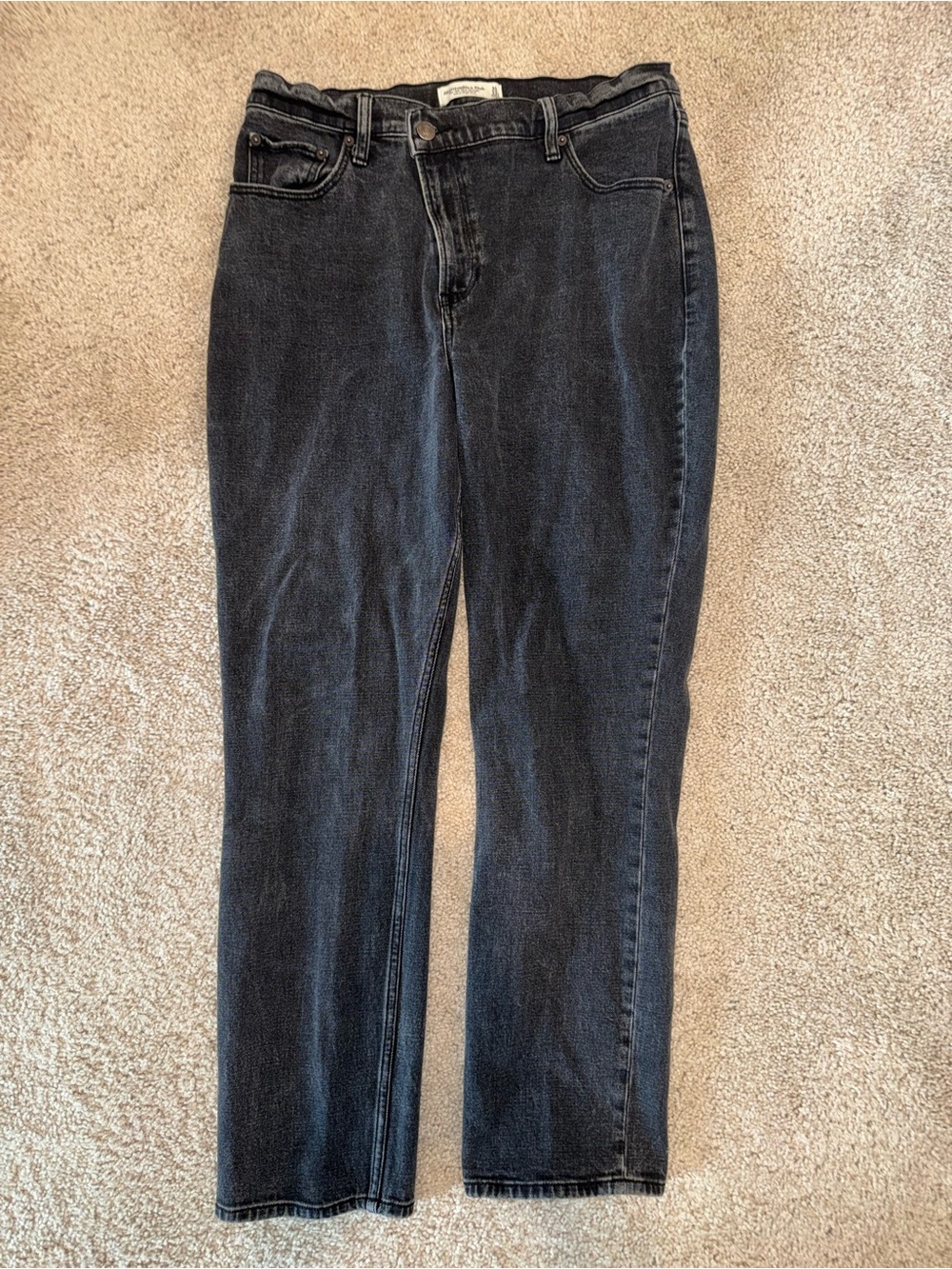 Classic High-Rise Black Women’s Jeans